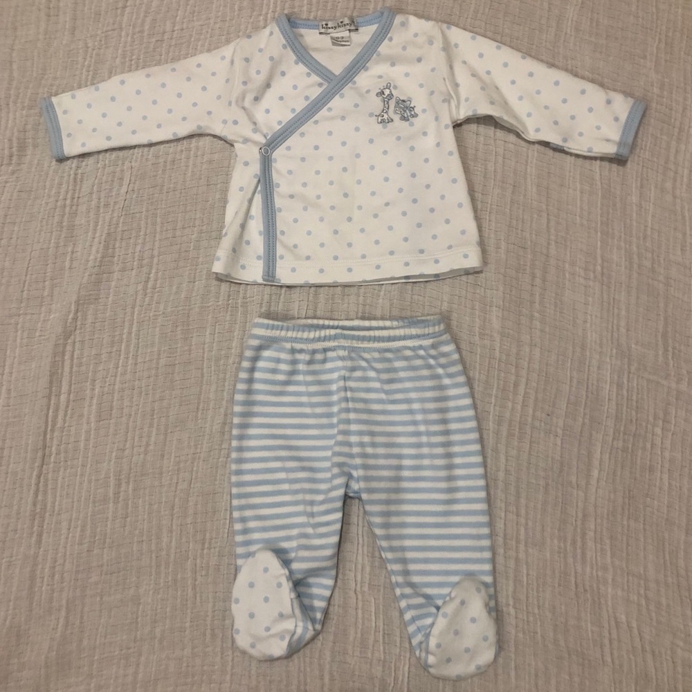 NEW Kissy Kissy Footed Pant Set